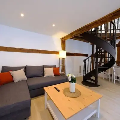 Rouen centre - Duplex cosy pour 5 personnes