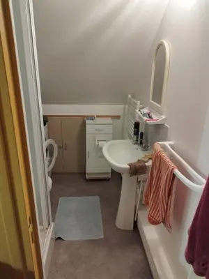 Salle de bains dans l'établissement studio des roses