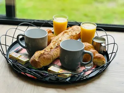 Nourriture dans le B&B/chambre d'hôtes ou à proximité