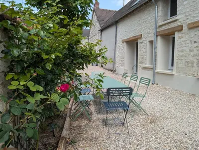 Jardin de l'établissement Maison des Artistes Paris Giverny