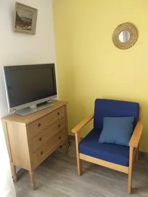 Télévision ou salle de divertissement dans l'établissement Studio Port hypercentre