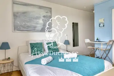 Plan de l'établissement Le Léon 13 Joli studio avec balcon situé à Dieppe
