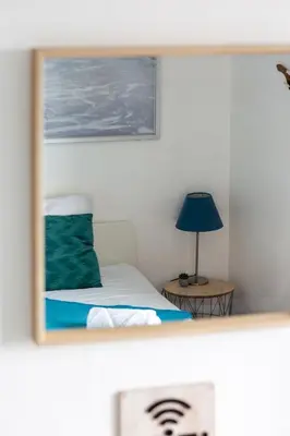 Plan de l'établissement Le Léon 13 Joli studio avec balcon situé à Dieppe