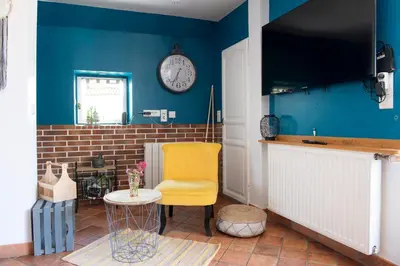 Cuisine ou kitchenette dans l'établissement Détente en Campagne - proche d'Amiens