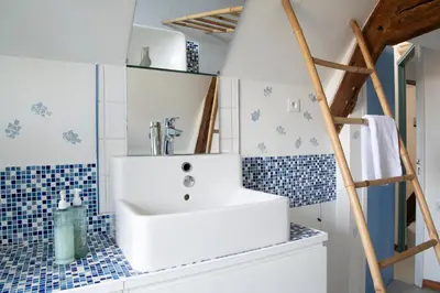 Salle de bains dans l'établissement Détente en Campagne - proche d'Amiens
