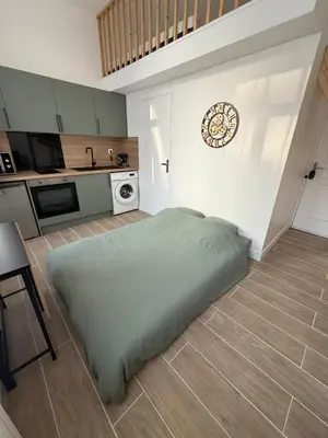 Cuisine ou kitchenette dans l'établissement Studio Cosy - Centre Ville
