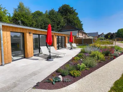 Jardin de l'établissement LES PATICHERES - Le Domaine