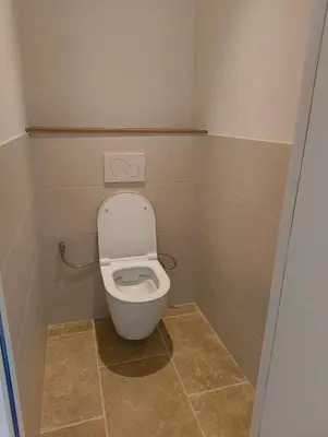 Salle de bains dans l'établissement LES PATICHERES - Le Domaine