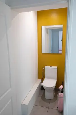 Salle de bains dans l'établissement Appartement spacieux et lumineux
