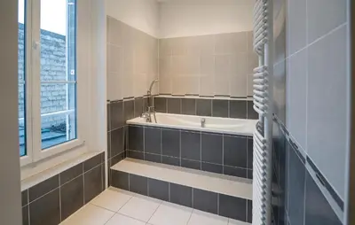 Salle de bains dans l'établissement Charmante Maison De Ville