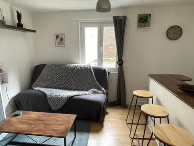 Coin salon dans l'établissement CosyAppart - LE ROBEC