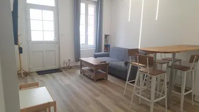 Coin salon dans l'établissement Maisons de pêcheurs