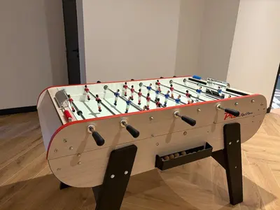 Plan de l'établissement L'Escapade d'Acquigny, Piscine, Foot Five, Salle de sport, BabyFoot