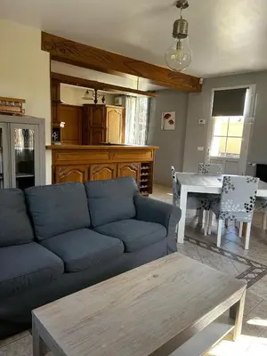 Cuisine ou kitchenette dans l'établissement Gîte du Camp de César - WIFI - 8 personnes