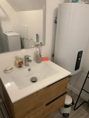 Cuisine ou kitchenette dans l'établissement Studio 1 A3M Locations