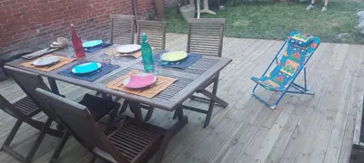 Terrasse ou espace extérieur de l'établissement Maison de ville