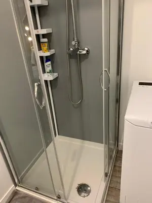 Salle de bains dans l'établissement Studio 2 A3M Locations