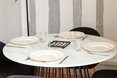 Plan de l'établissement Le Auguste charmant duplex avec terrasse