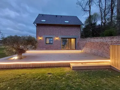 Bâtiment de la maison de vacances