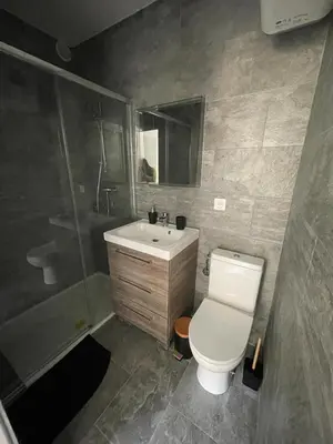 Salle de bains dans l'établissement 2-Appartement RDC 28 m2 avec Jardin