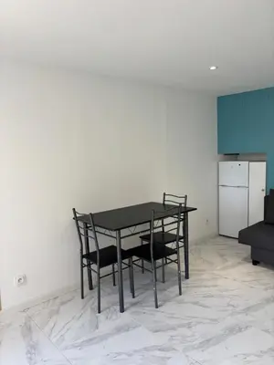 Cuisine ou kitchenette dans l'établissement Charmant appartement moderne