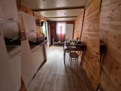 Cuisine ou kitchenette dans l'établissement Chalet pour 5 pers avec Terrasse - API-1-52-634