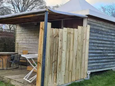Bâtiment de le camping