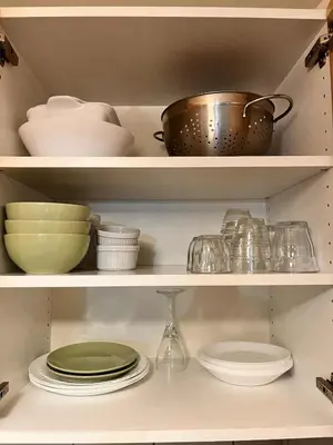Cuisine ou kitchenette dans l'établissement Cocon Zen en plein Cœur historique de Rouen
