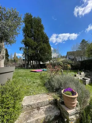 Plan de l'établissement Maison de vacances avec jardin à Vienne-en-Arthies, 110 m²