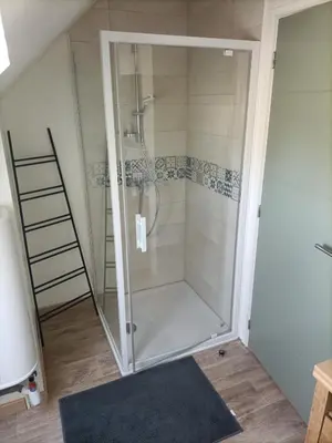 Salle de bains dans l'établissement Chez Lullu