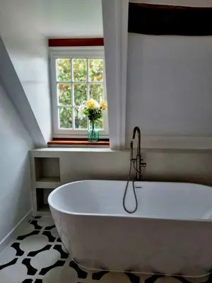 Salle de bains dans l'établissement Maisonvexin