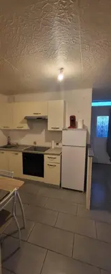 Cuisine ou kitchenette dans l'établissement Le petit Liancourtois, 1 bedroom