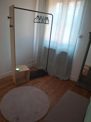 Un ou plusieurs lits dans un hébergement de l'établissement Appartement Centre ville 2 ou 4 personnes