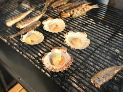 Nourriture dans la maison de vacances ou à proximité