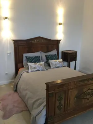 Un ou plusieurs lits dans un hébergement de l'établissement Hôtel De Ligny