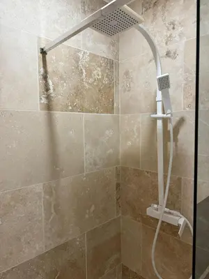 Salle de bains dans l'établissement Le Prestige - Spacieux T3 Neuf et Lumineux