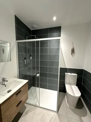 Salle de bains dans l'établissement L 'Évasion Marine