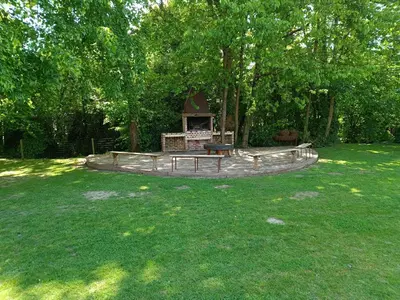 Jardin de l'établissement Le clos des oiseaux
