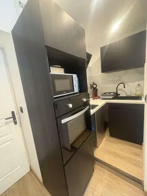 Cuisine ou kitchenette dans l'établissement l 'escapade amiénoise 2