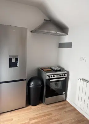 Cuisine ou kitchenette dans l'établissement L'instant Cocooning