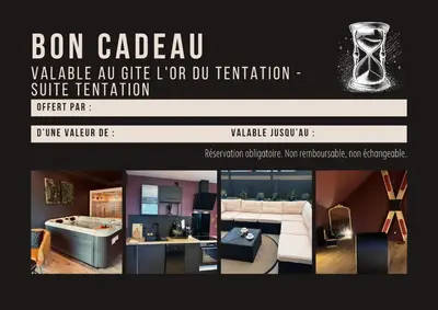 Plan de l'établissement Suite Tentation Spa privatif & ambiance romantique