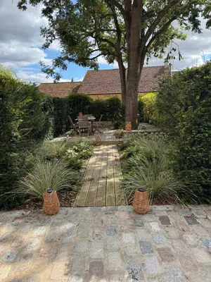 Jardin de l'établissement Appartement d'exception à la campagne