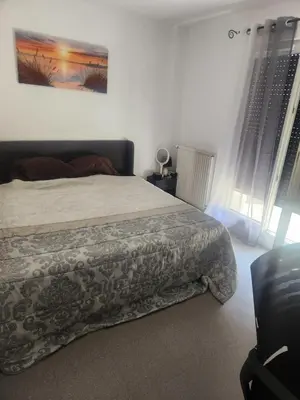 Un ou plusieurs lits dans un hébergement de l'établissement Appartement partagé
