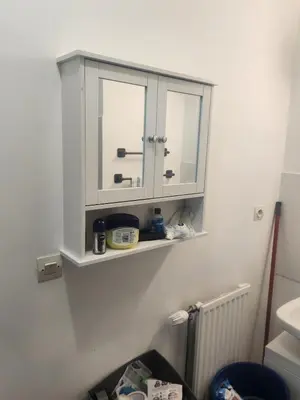 Salle de bains dans l'établissement Appartement partagé