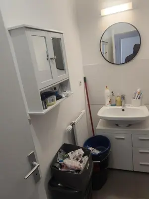 Salle de bains dans l'établissement Appartement partagé