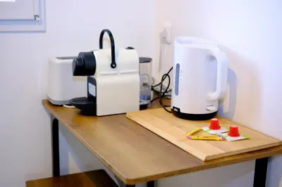 Plateau bouilloire dans l'établissement Le nid de l'Oison - Magnifique duplex pour 2