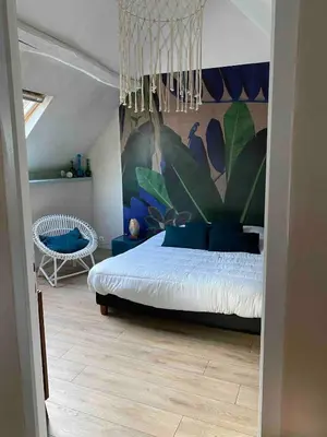 Un ou plusieurs lits dans un hébergement de l'établissement 29 La Parenthèse Maison Vernon, Giverny
