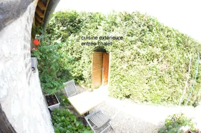 Jardin de l'établissement studio mil roses