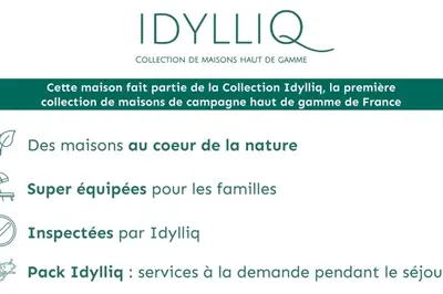 Plan de l'établissement Maison Piscine & Tennis - Collection Idylliq