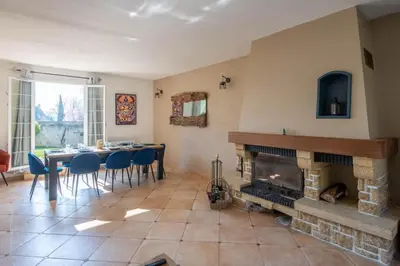 Coin salon dans l'établissement Maison familiale 50min de paris-Collection Idylliq